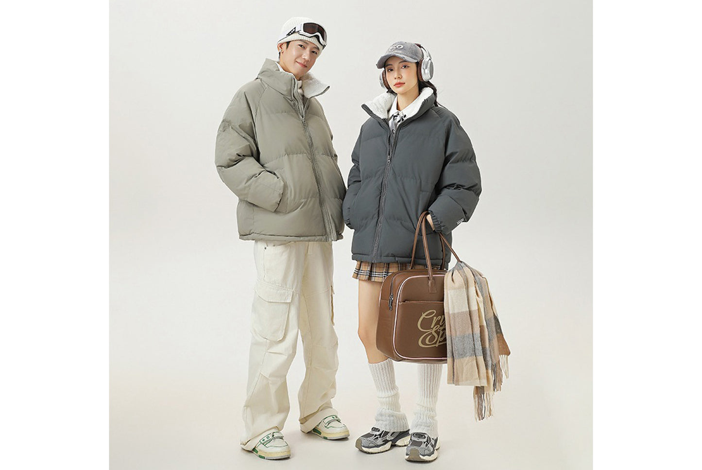 **Men's Winter Hooded Cotton Jacket (8 Colors Available)**