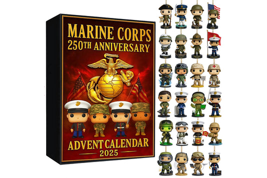 Advent Calendar 2025 Marine Corps 250th Anniversary