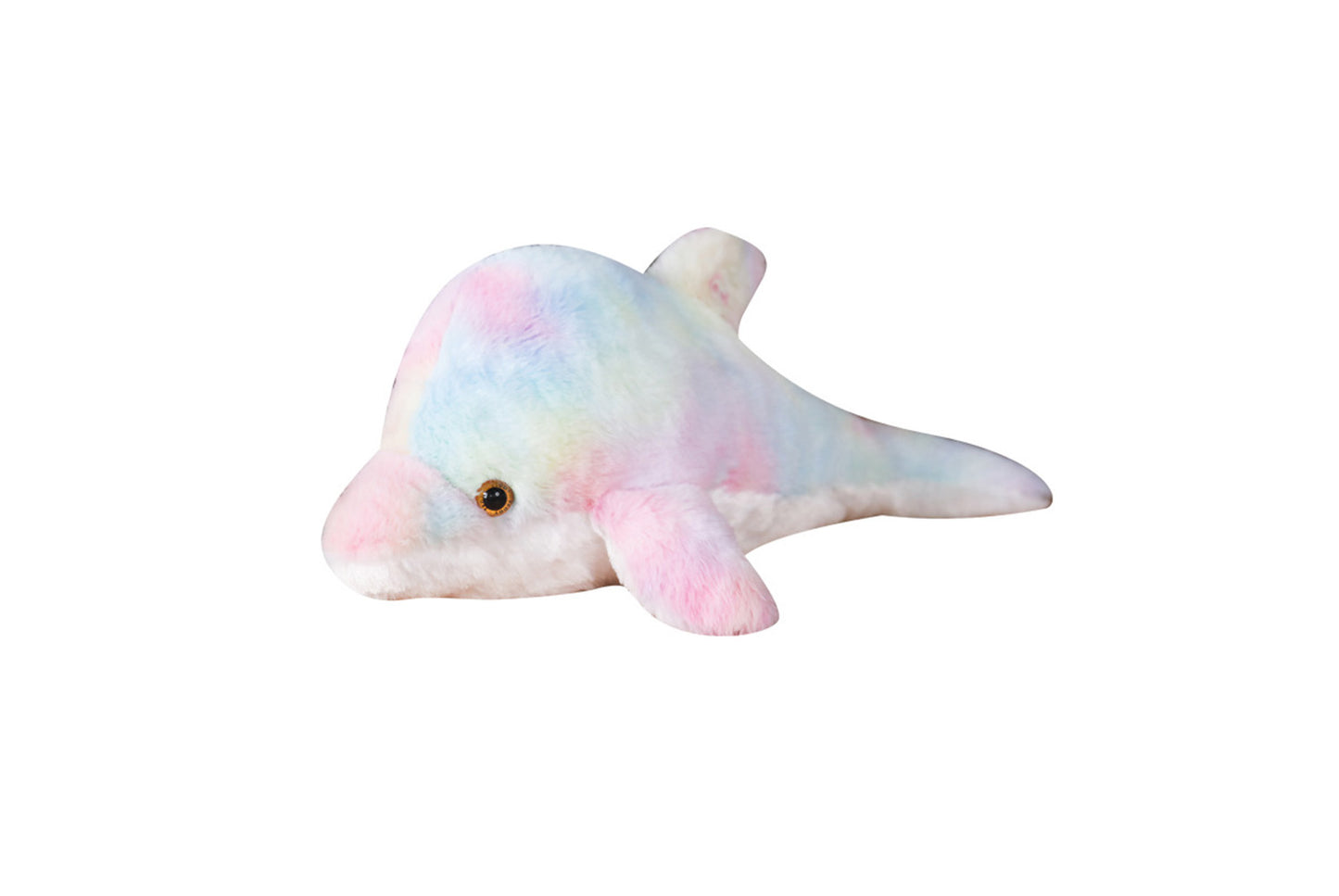 Colorful Glowing Dolphin Plush Toy