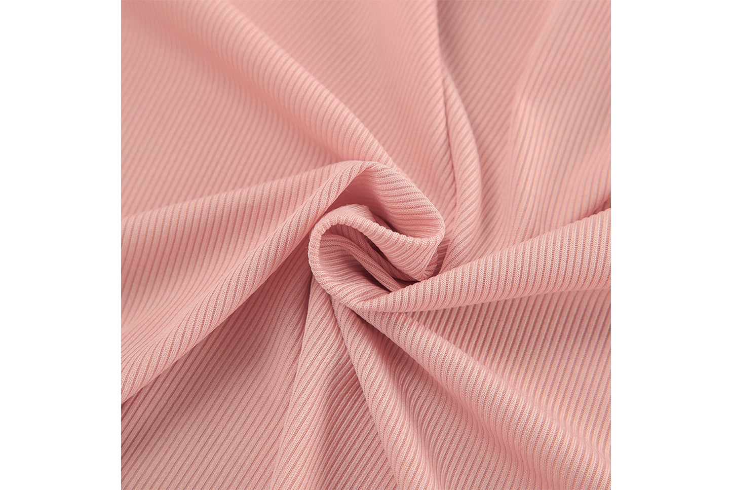 Girl-Style Knitted Midriff-Baring Pajama Set