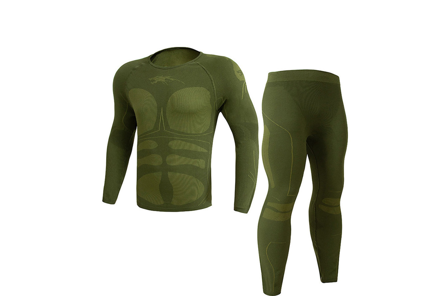 **Outdoor Sports High-Stretch Thermal Underwear Set**