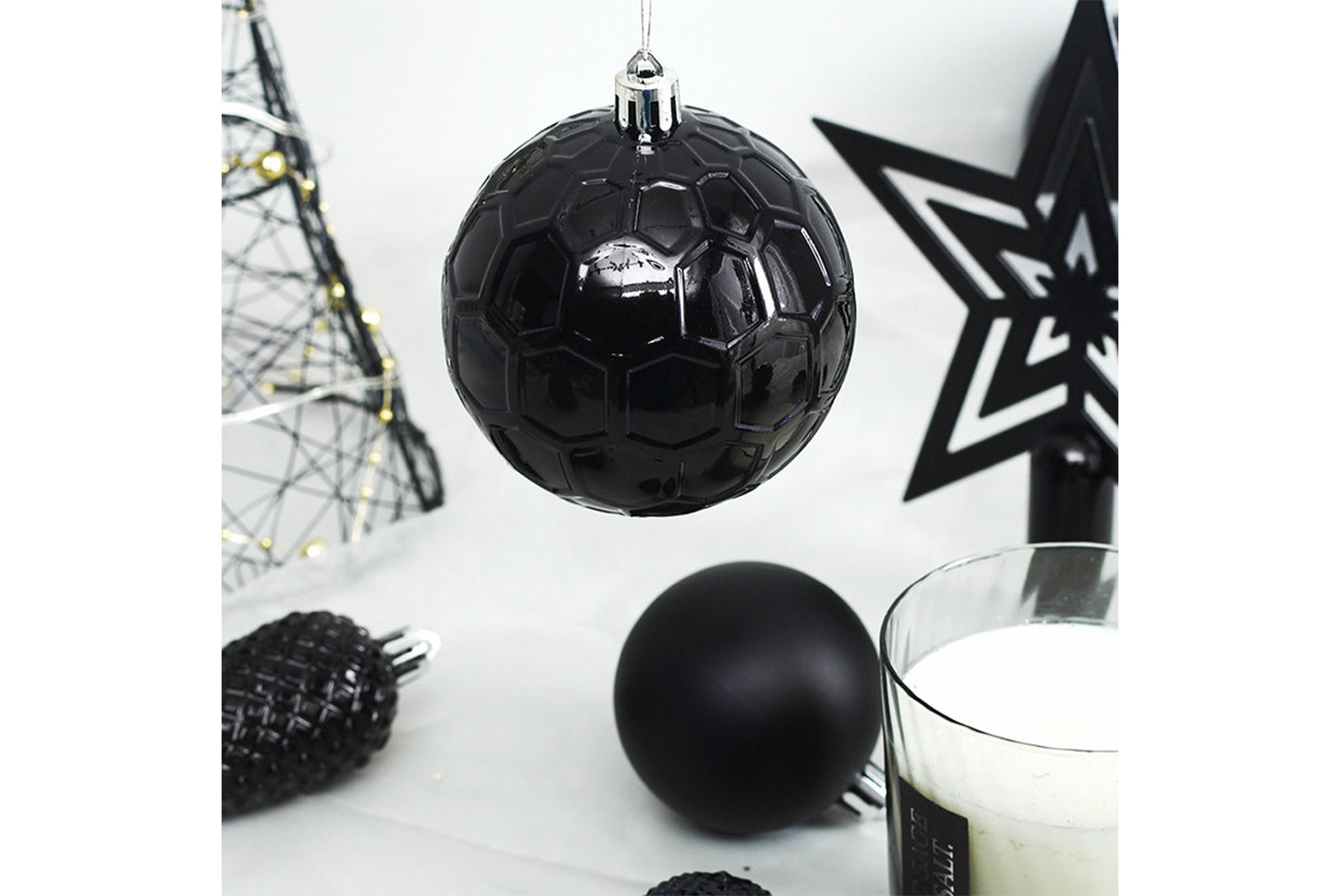 45-Piece Treetop Star Christmas Ball Set