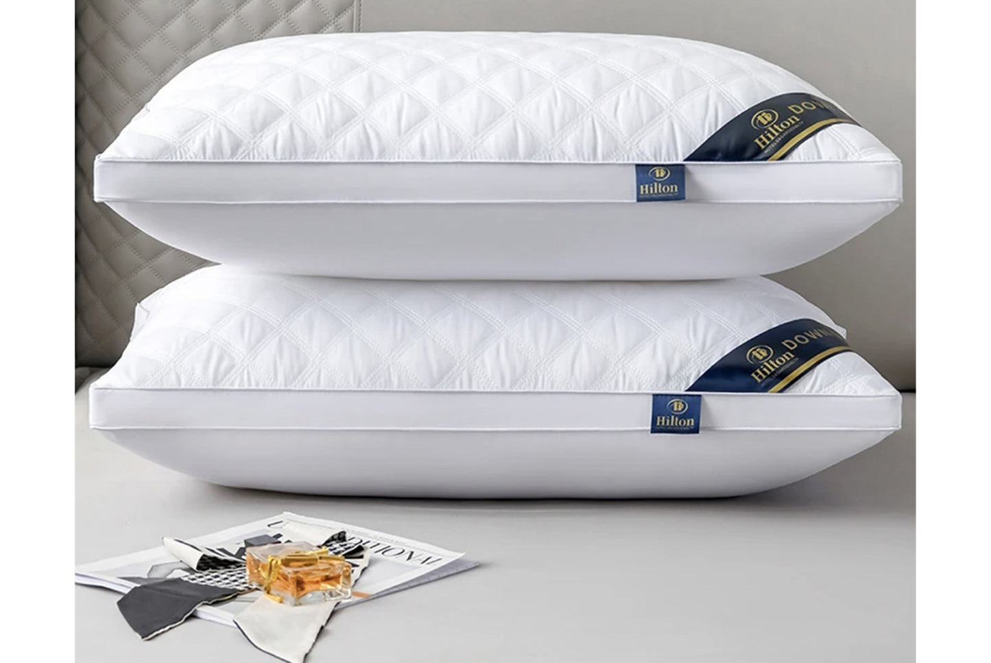 **Five-Star Hotel Pillow Core (48*74cm Feather and Down Filling)**