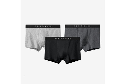 Men's Class A Pure Cotton Antibacterial Boxer Briefs