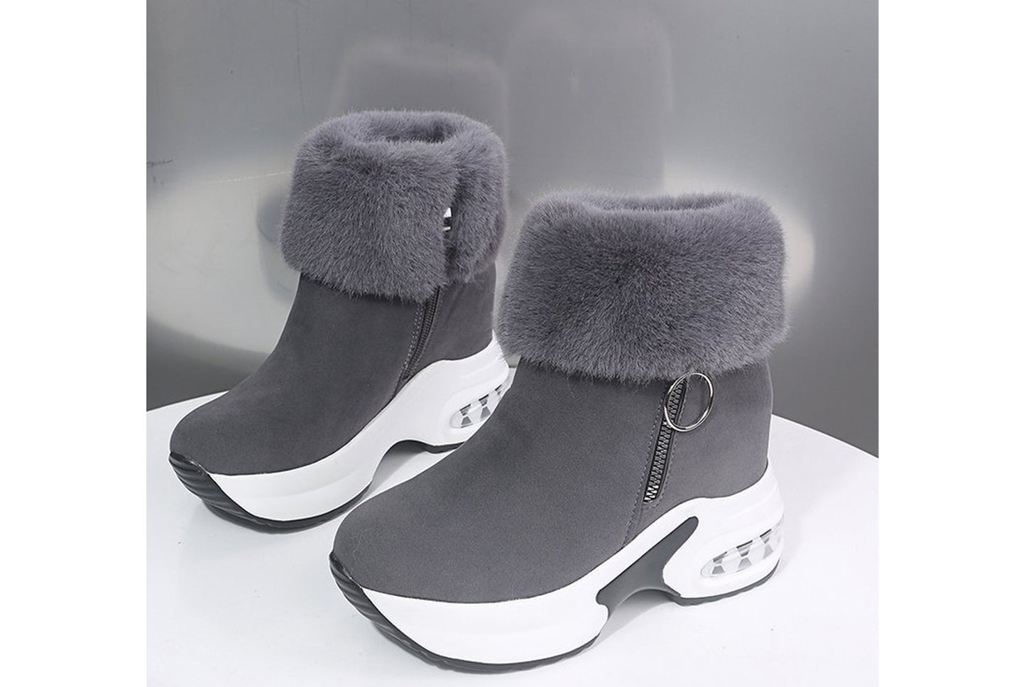 Fleece Lining for Warmth and Height Increase