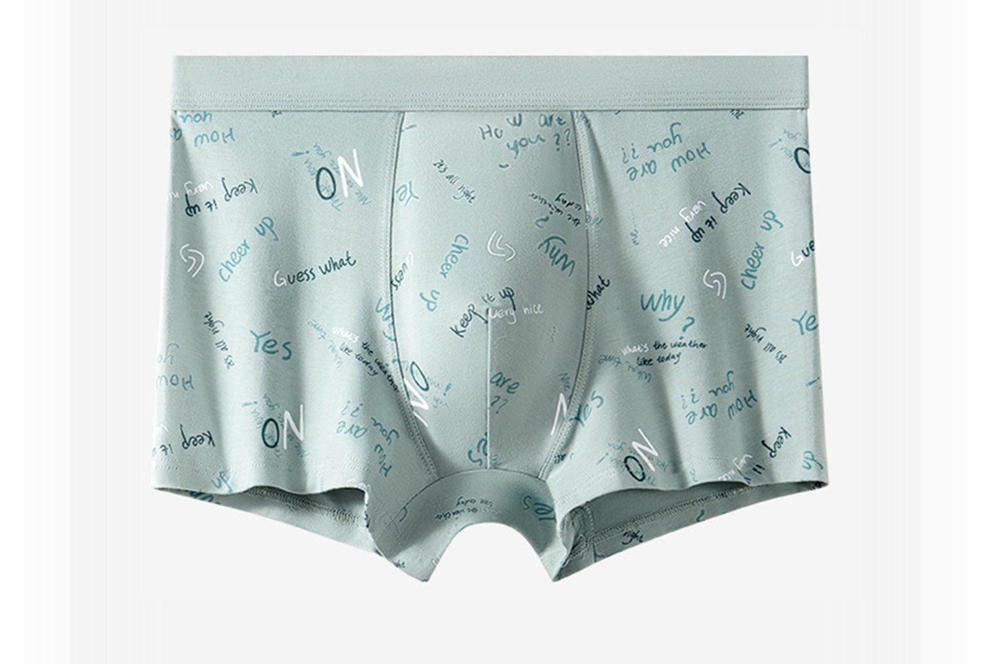 Men's Class A Pure Cotton Summer Sports Boxer Briefs