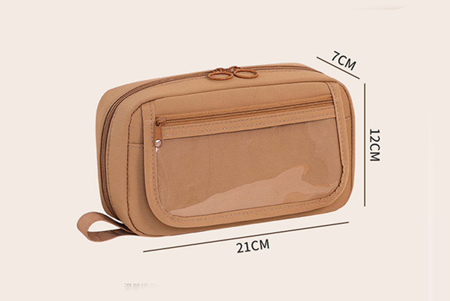 Large Capacity Flip-Top Pencil Case