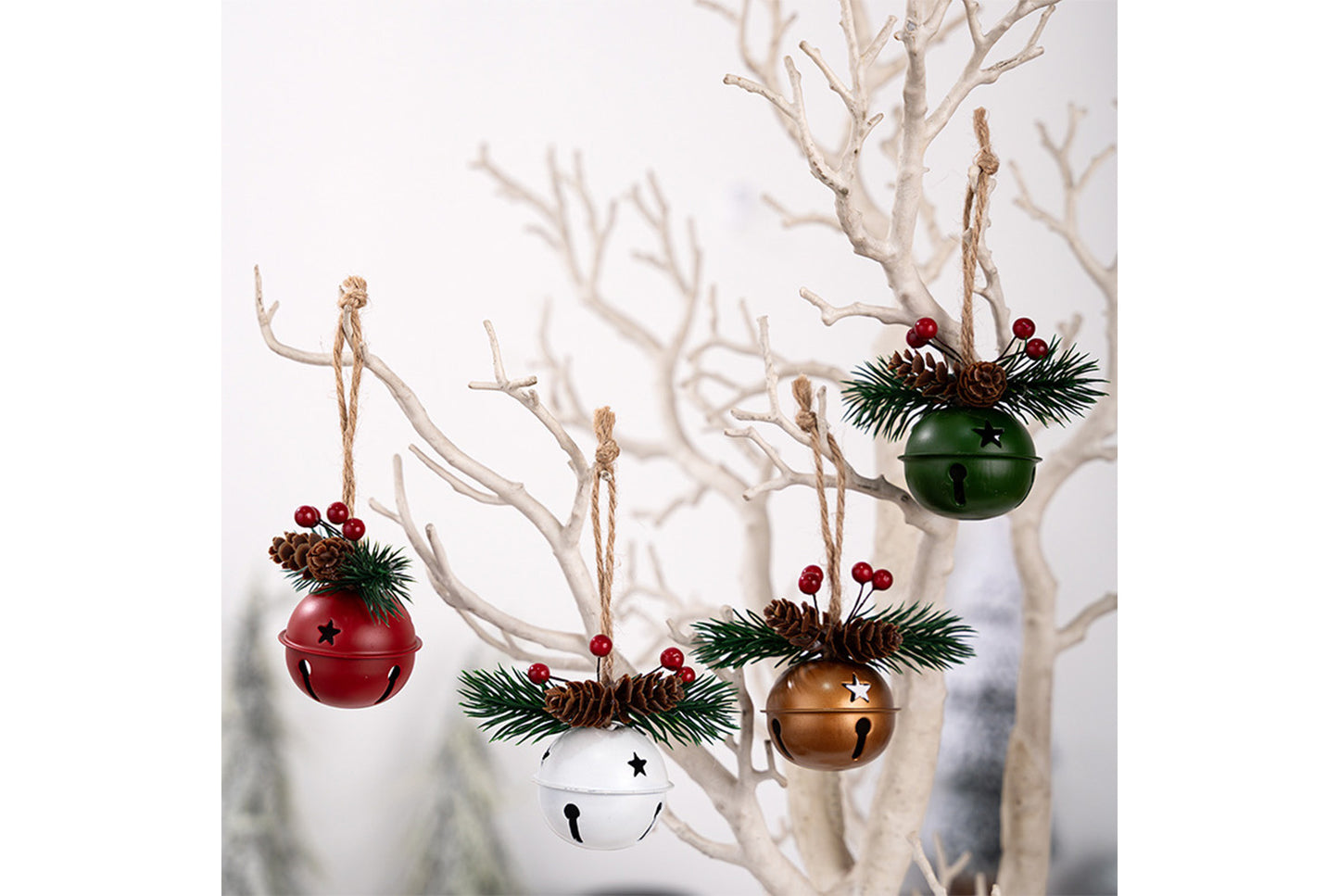 **Christmas Colorful Bell Pendant Decoration**