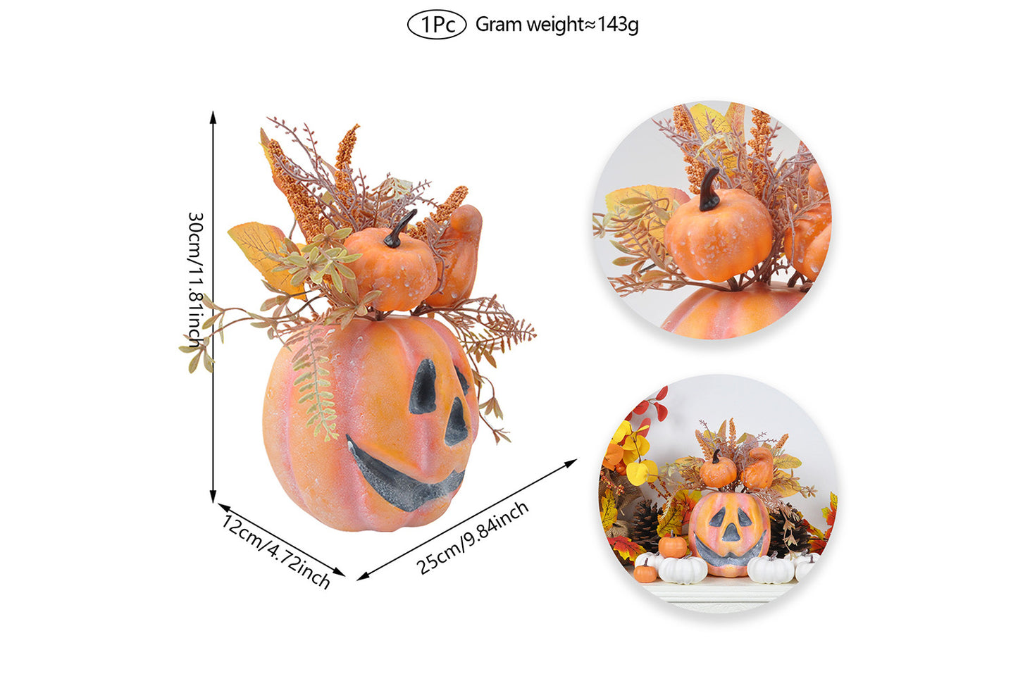 **Halloween Pumpkin Cutting Decoration