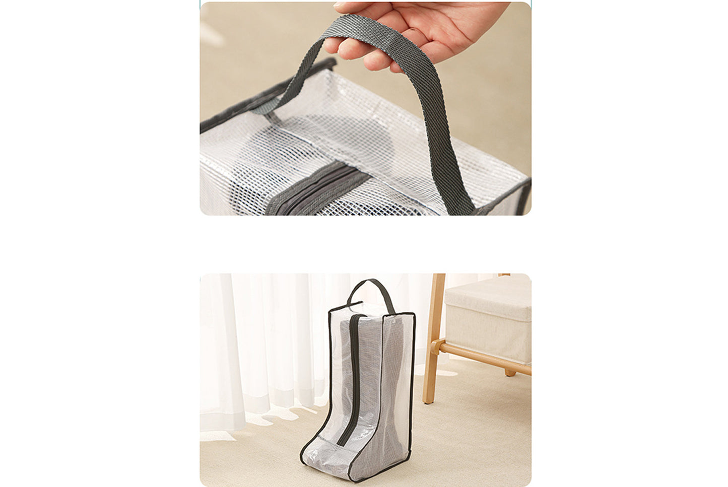 Transparent Waterproof Shoe and Boot Dustproof Bag