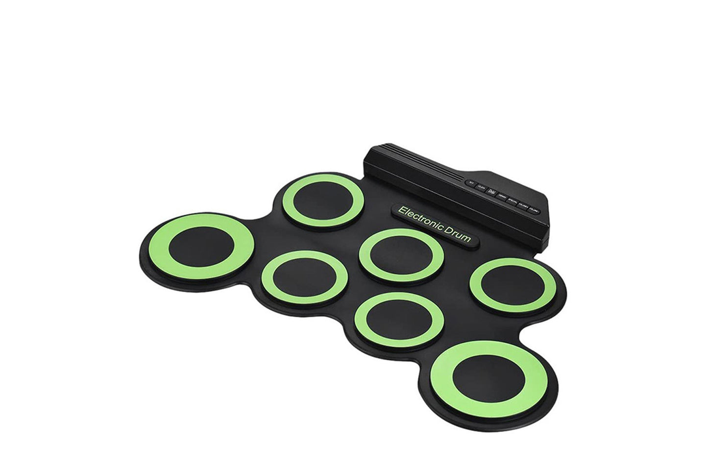 Portable silicone roll drum kit