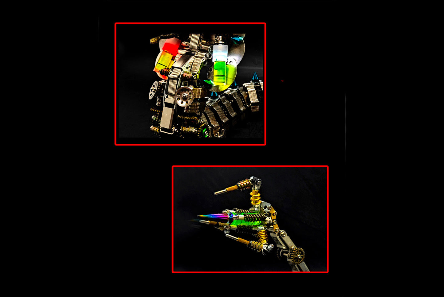 Cobra Rattler Metal Assembly Model