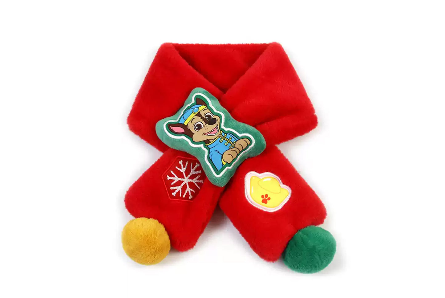 **Paw Patrol New Year Red Children's Warm Scarf (Adjustable)**