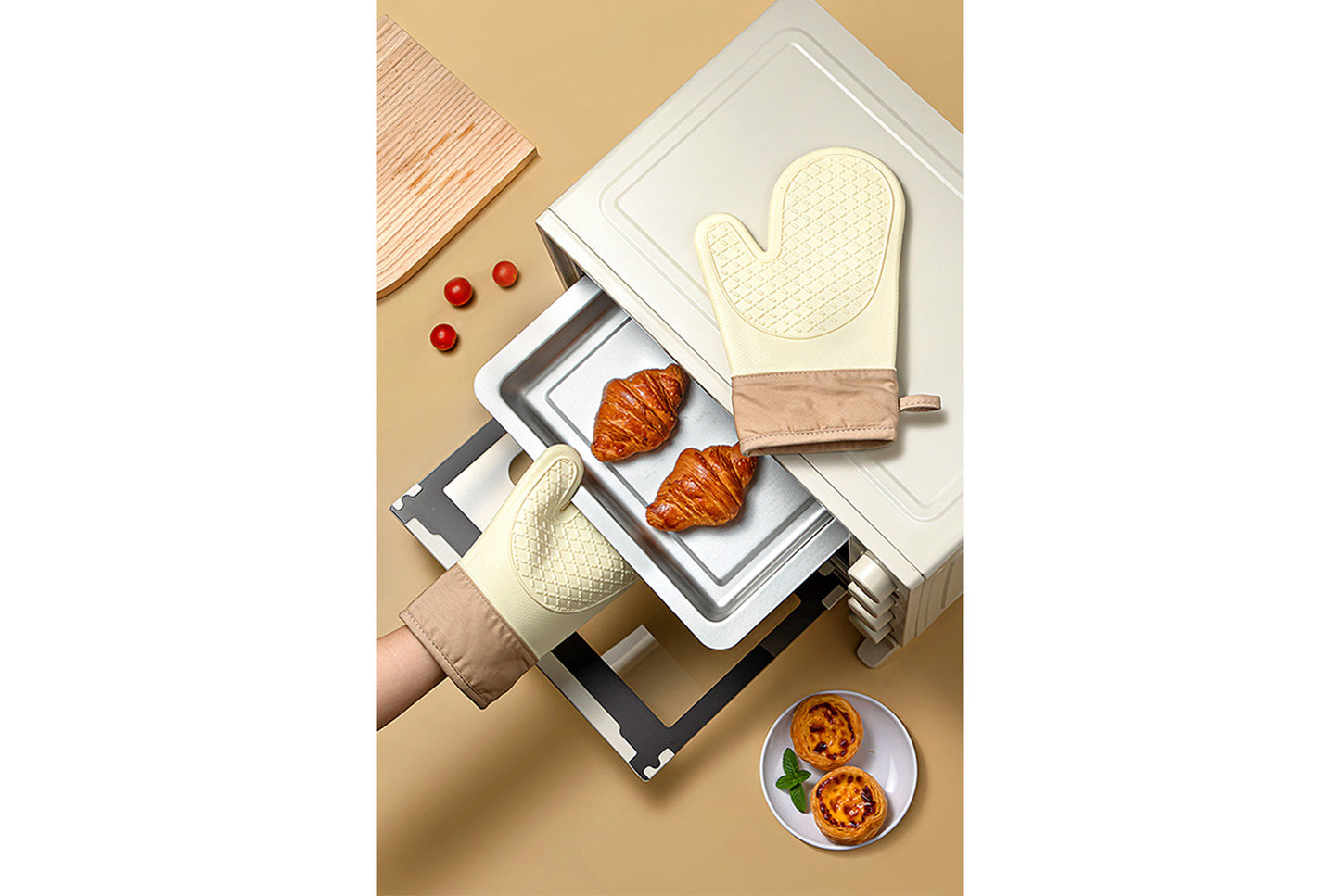 Thickened Silicone Heat-Resistant Gloves