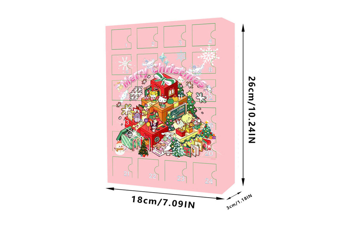 Sanrio Series 24-Grid Countdown Calendar