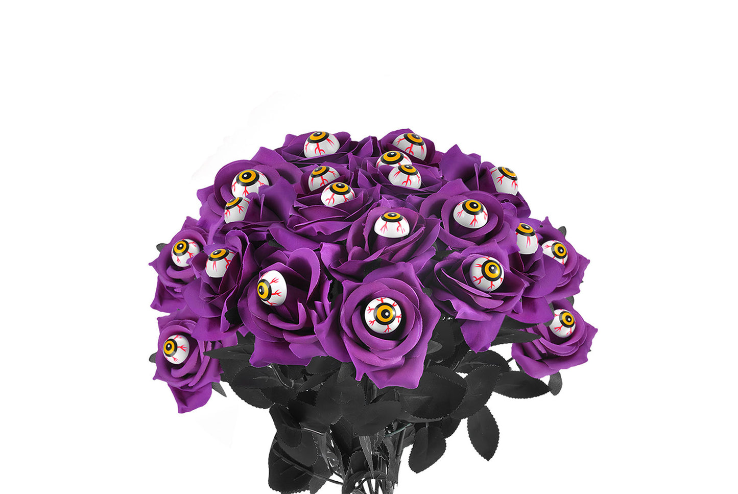 Halloween Scary Rose Decorations (10-Pack)