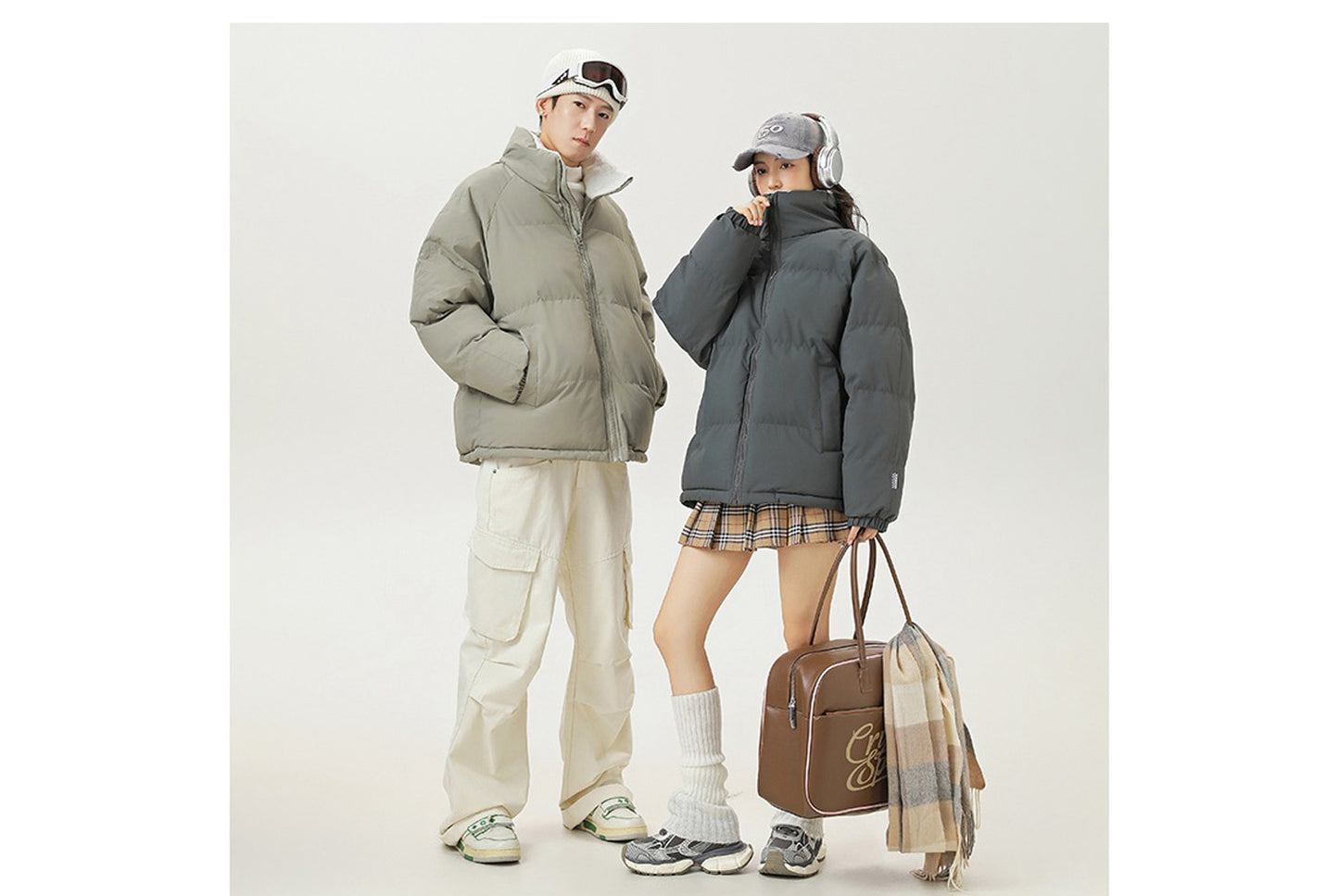 **Men's Winter Hooded Cotton Jacket (8 Colors Available)**