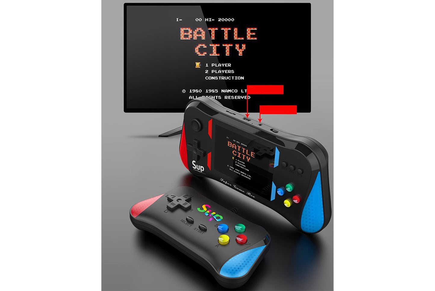 **SUP X7M Retro Handheld Game Console | 500 Classic Retro Mini Handhelds**