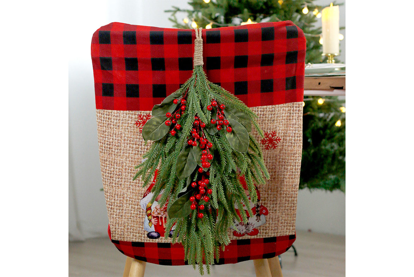 PE Upside-Down Christmas Tree Decoration