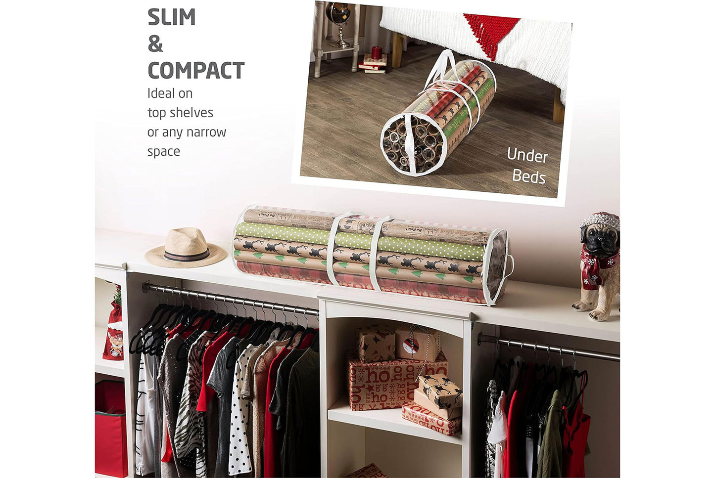 Transparent PVC Paper Decor Storage Bag