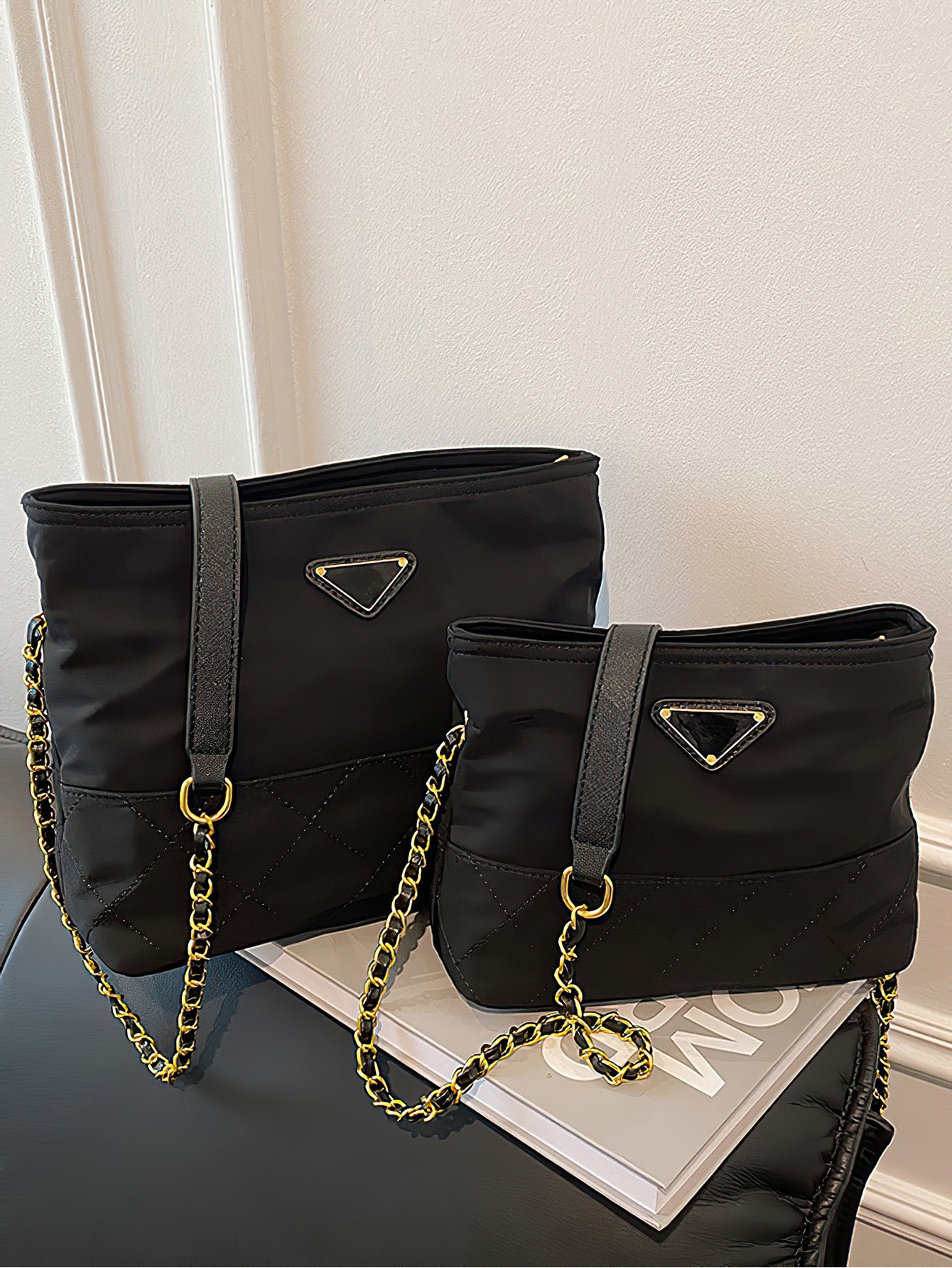 Luxury Quilted Bucket Bag – Stylish & Spacious - 2 Options