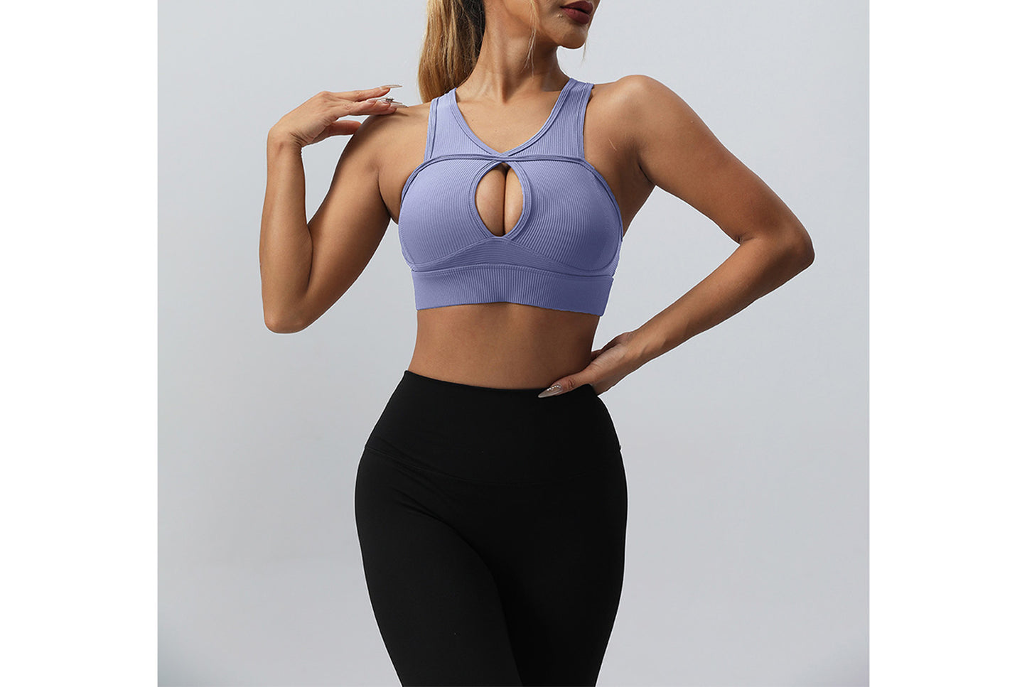 **High-Strength Shock-Insulating Sports Bra (Beautiful Back Yoga Bra)**