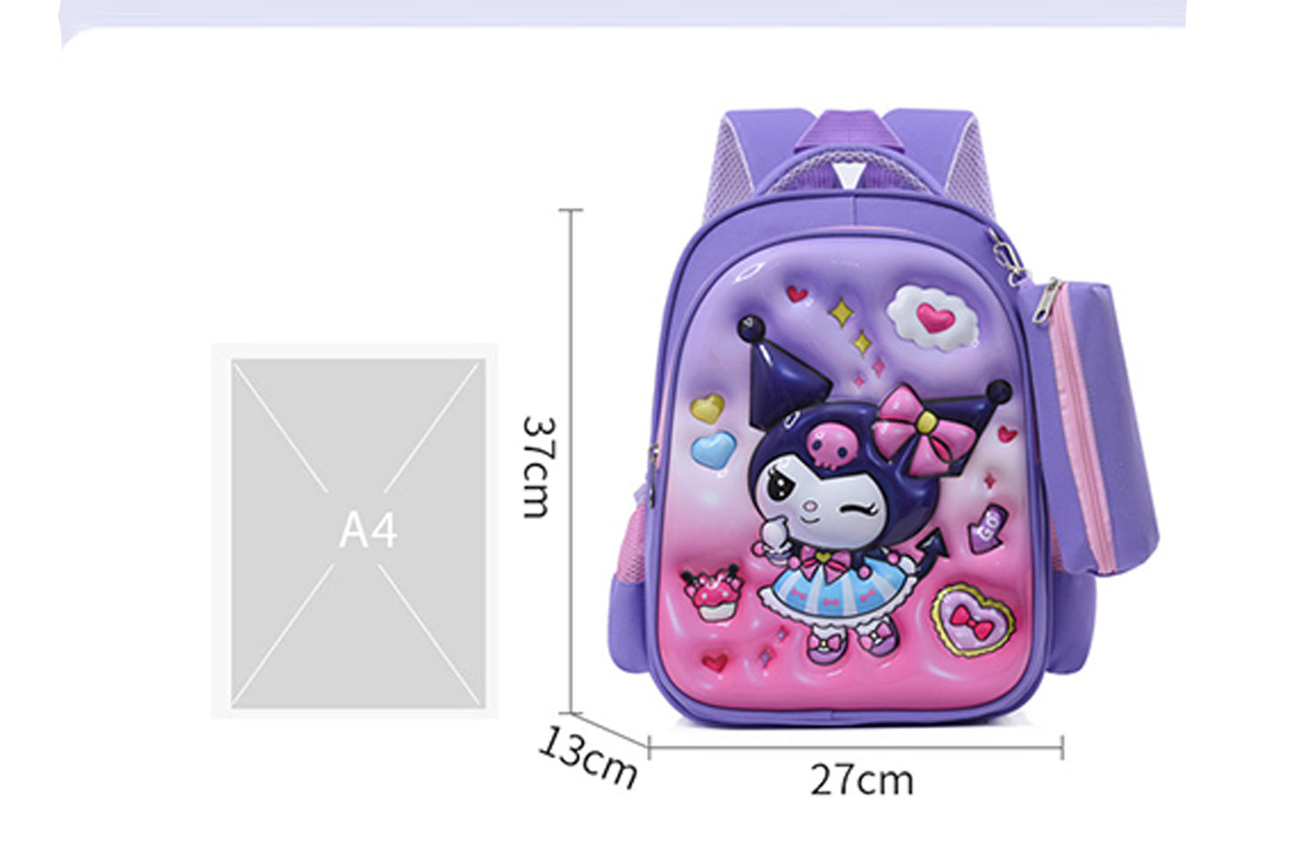 Cartoon Hardshell Kids Backpack