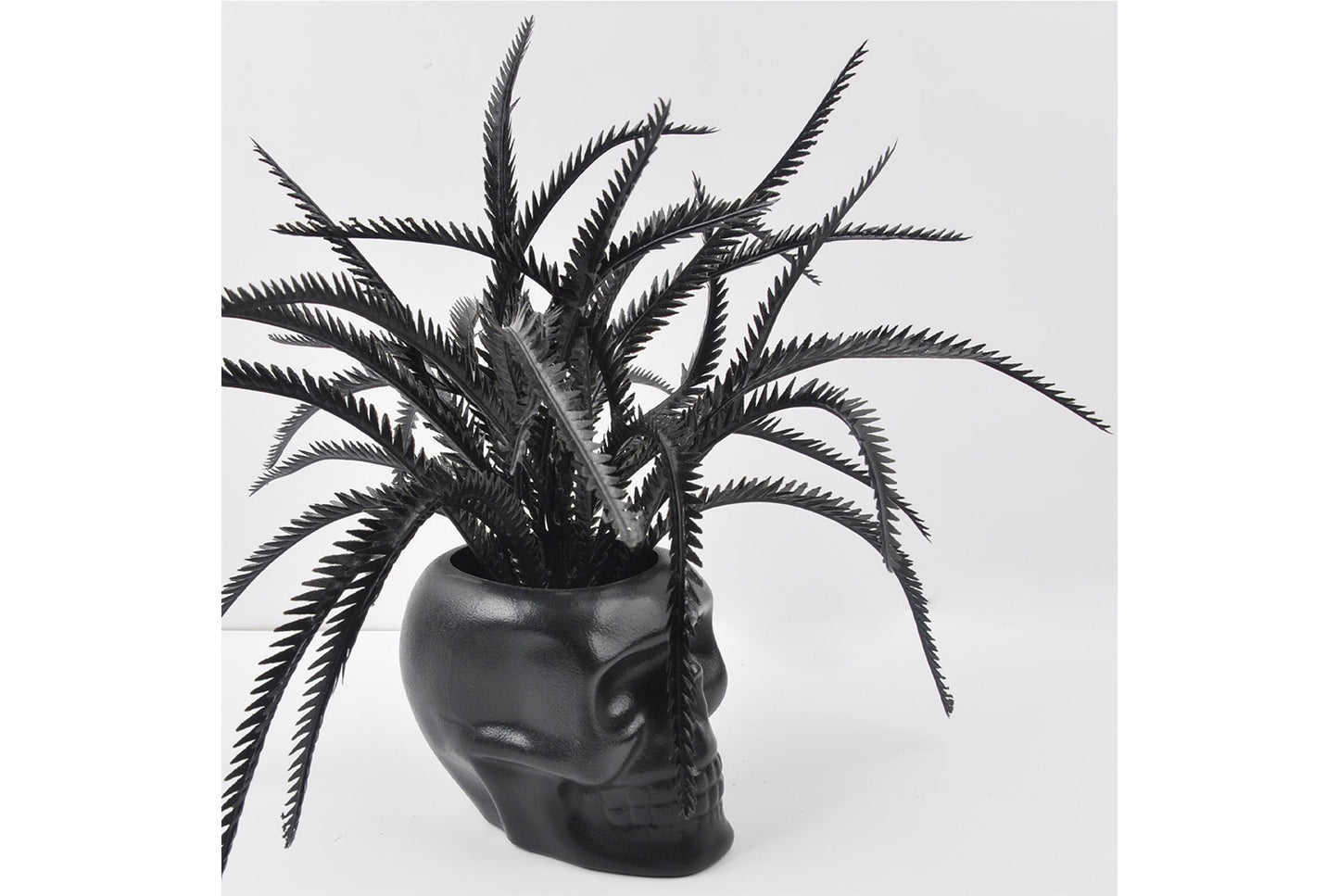 Halloween Simulated Plant Pots | Skull/White Pot/Succulent Series