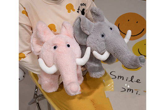 **Realistic Elephant Plush | Child's Comforting Birthday Gift**