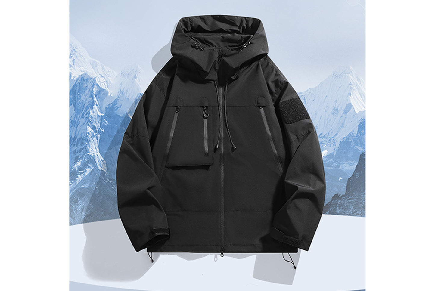 **Men's Three-Proof Waterproof Jacket (Multiple Colors Available, S-3XL)**