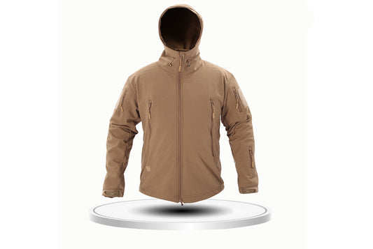Men's Waterproof and Warm Sharkskin Softshell Jacket