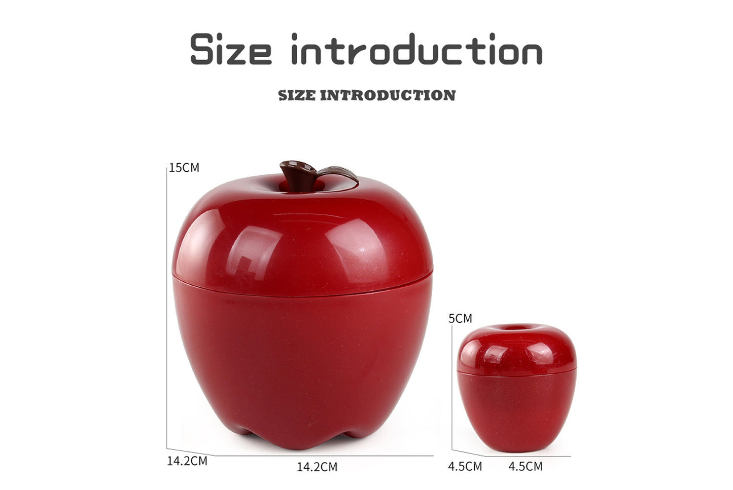 **Apple-Shaped Matching Box - Early Education Color Recognition Puzzle Set**