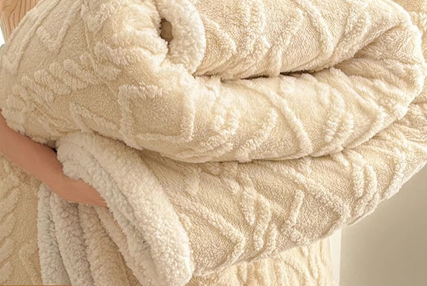 Thickened Winter Sofa Blanket, Nap Blanket