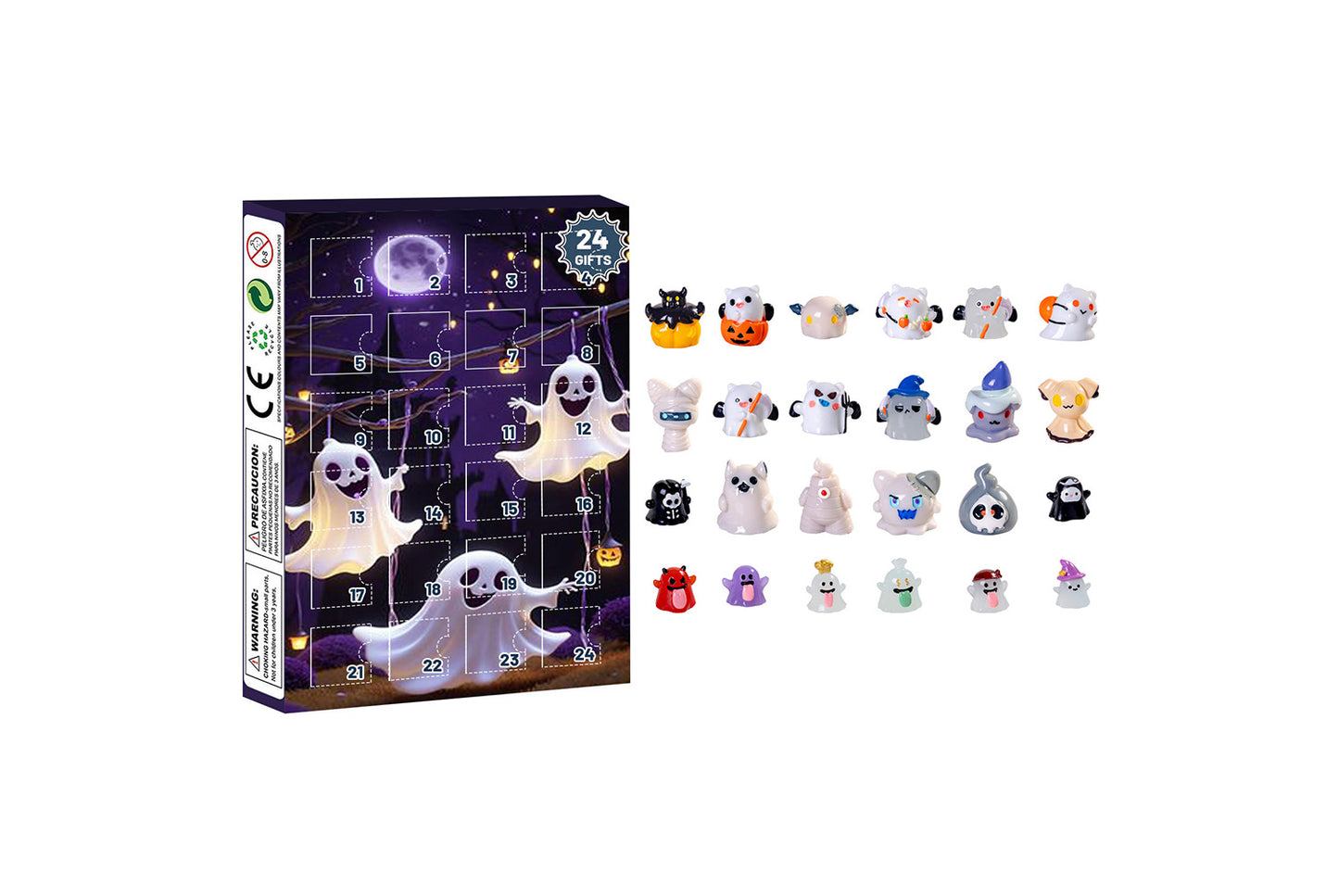 Halloween Ghost Blind Box Countdown Calendar