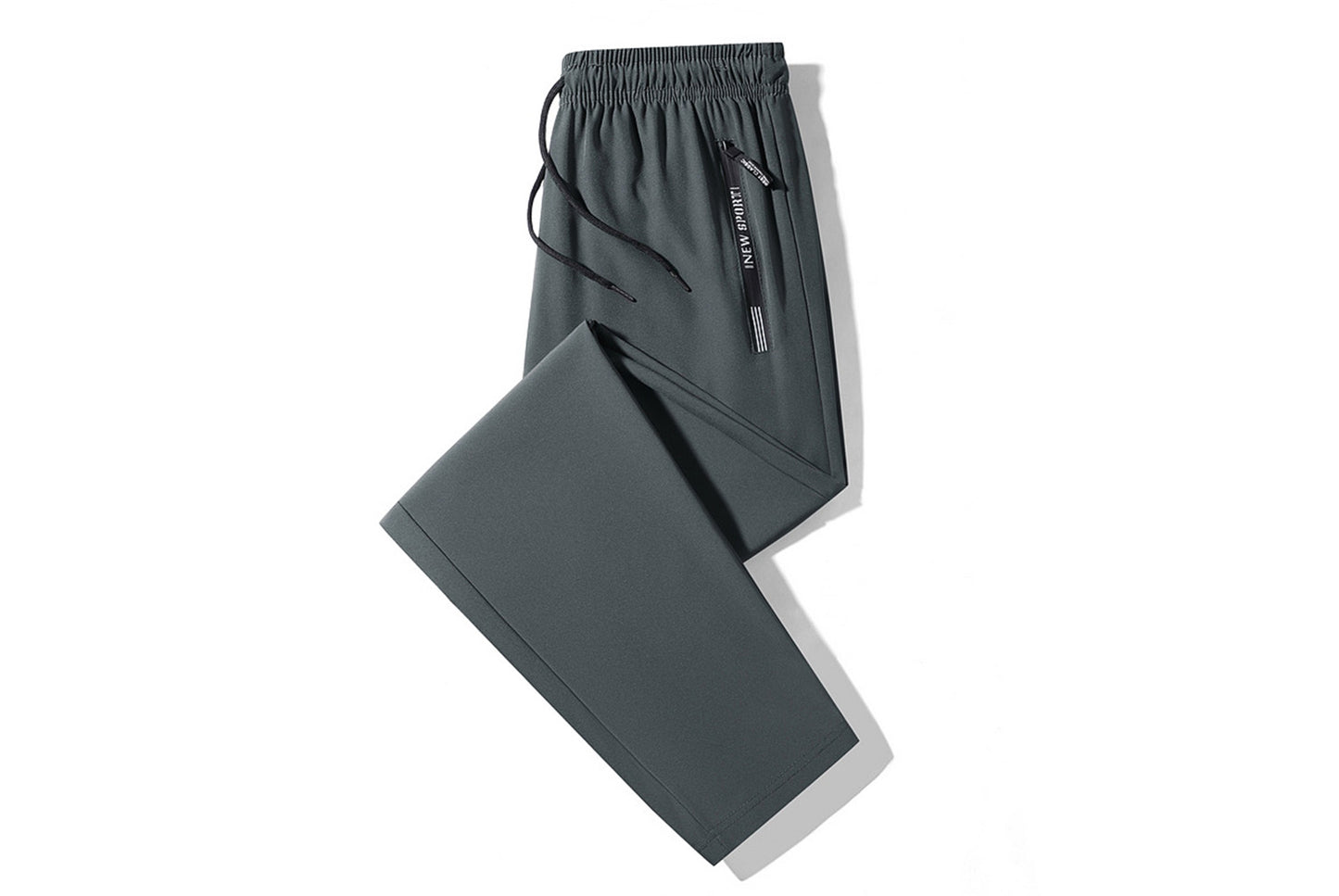**Men's Ice Silk Pants - Cool, Breathable Casual Sweatpants**