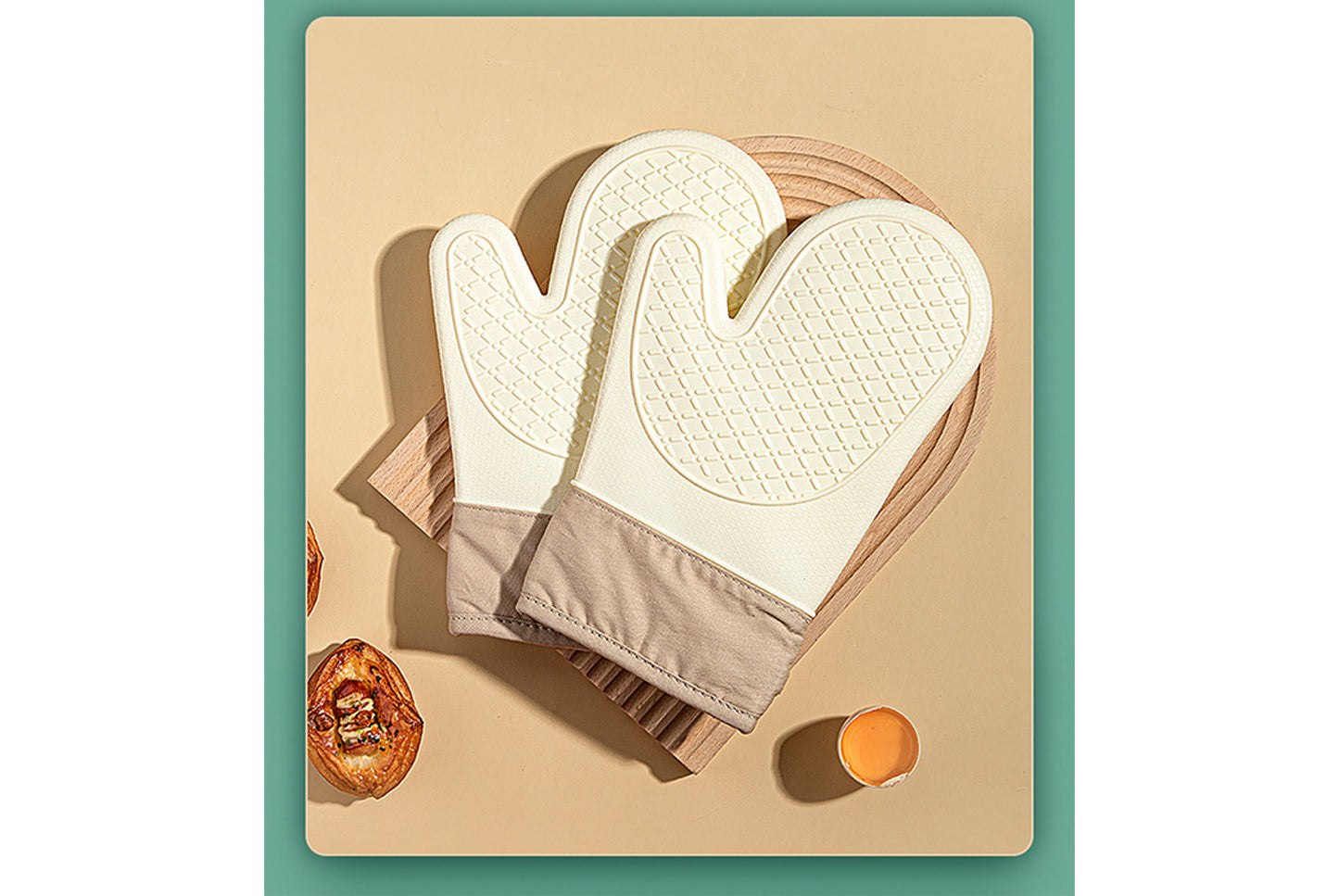 Thickened Silicone Heat-Resistant Gloves