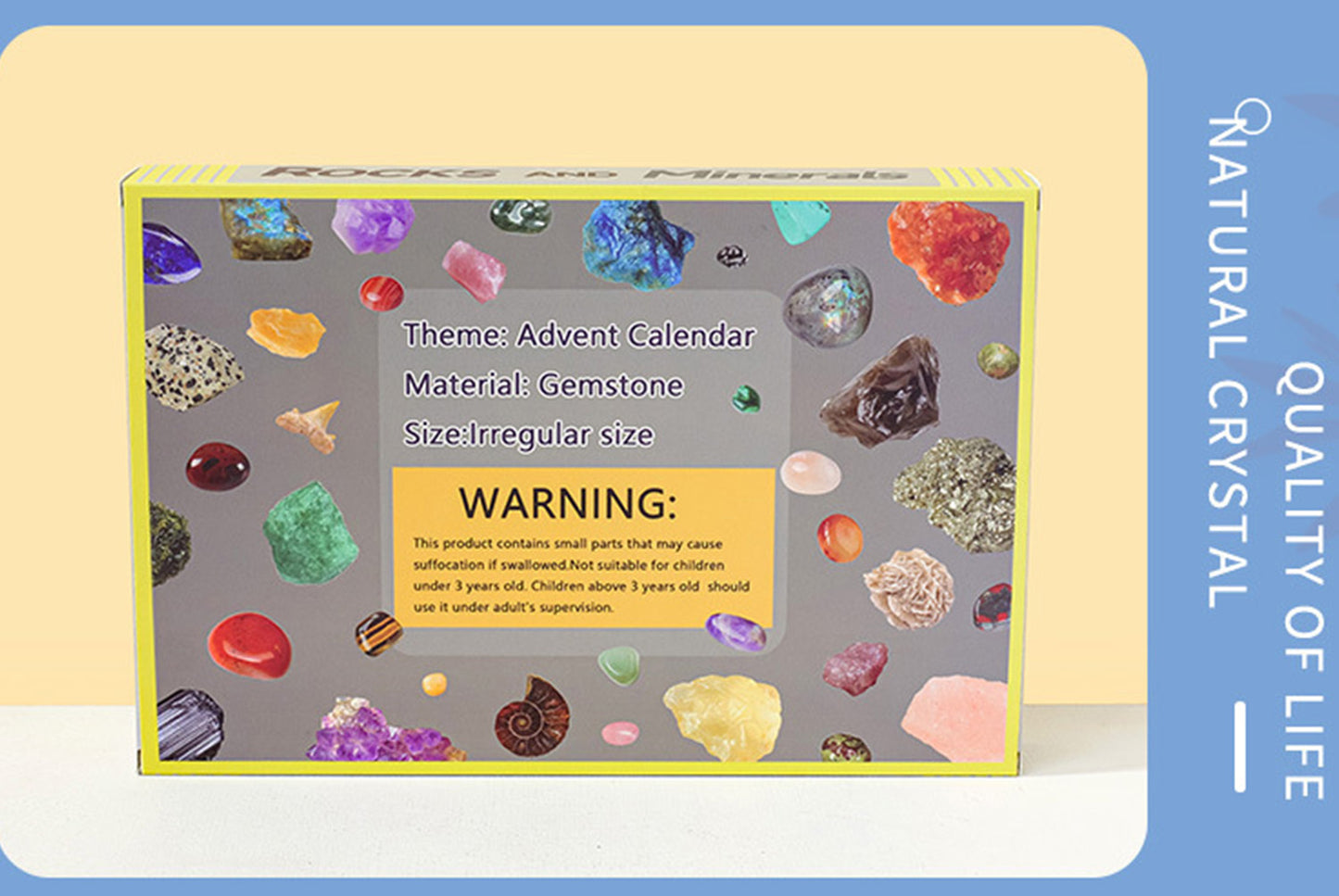 Natural Rough Crystal Mineral Mark Poke Blind Box