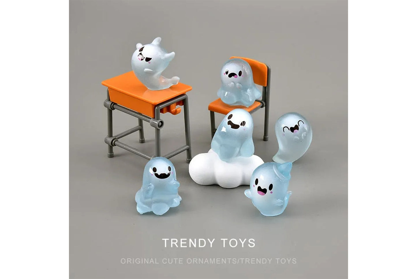 Glow in the Dark Mini Ghost Figures