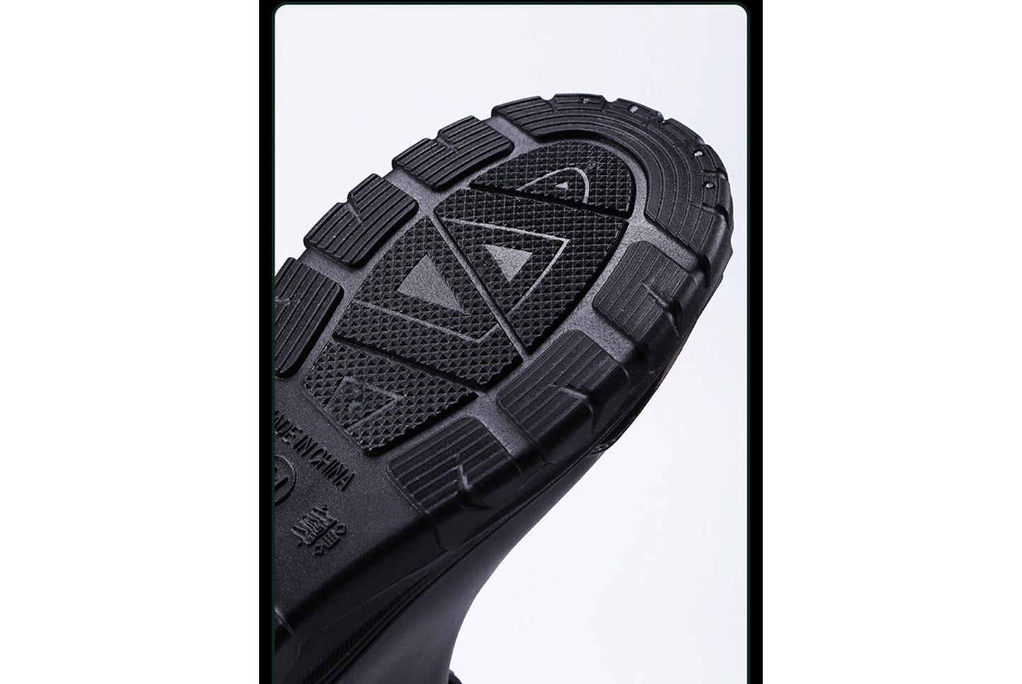 Men's Mid-Calf Fleece-Lined Non-Slip Rain Boots