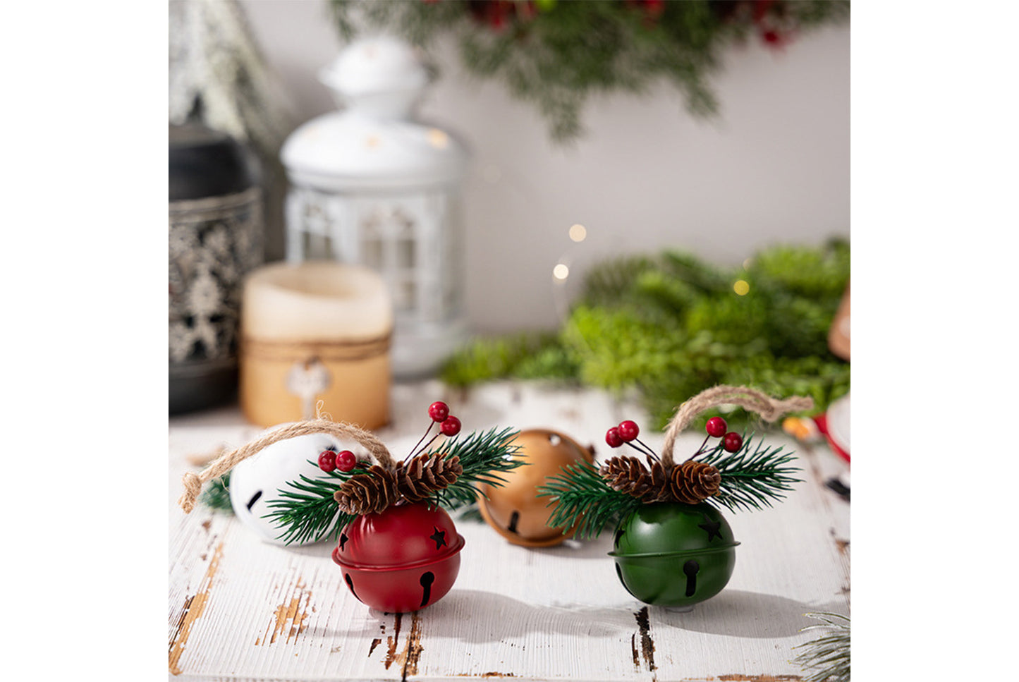 **Christmas Colorful Bell Pendant Decoration**