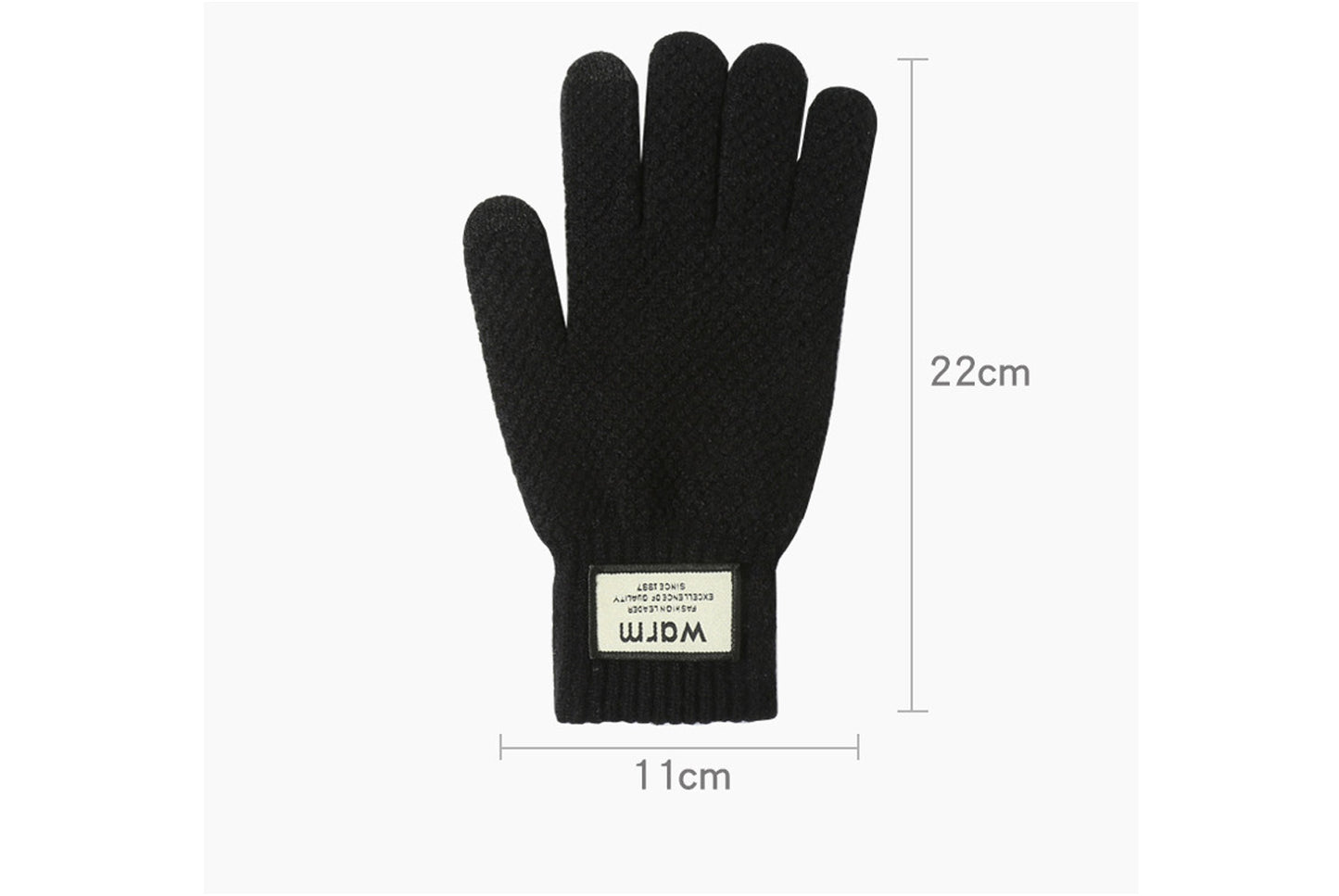 USB Rechargeable Heated Touchscreen Gloves