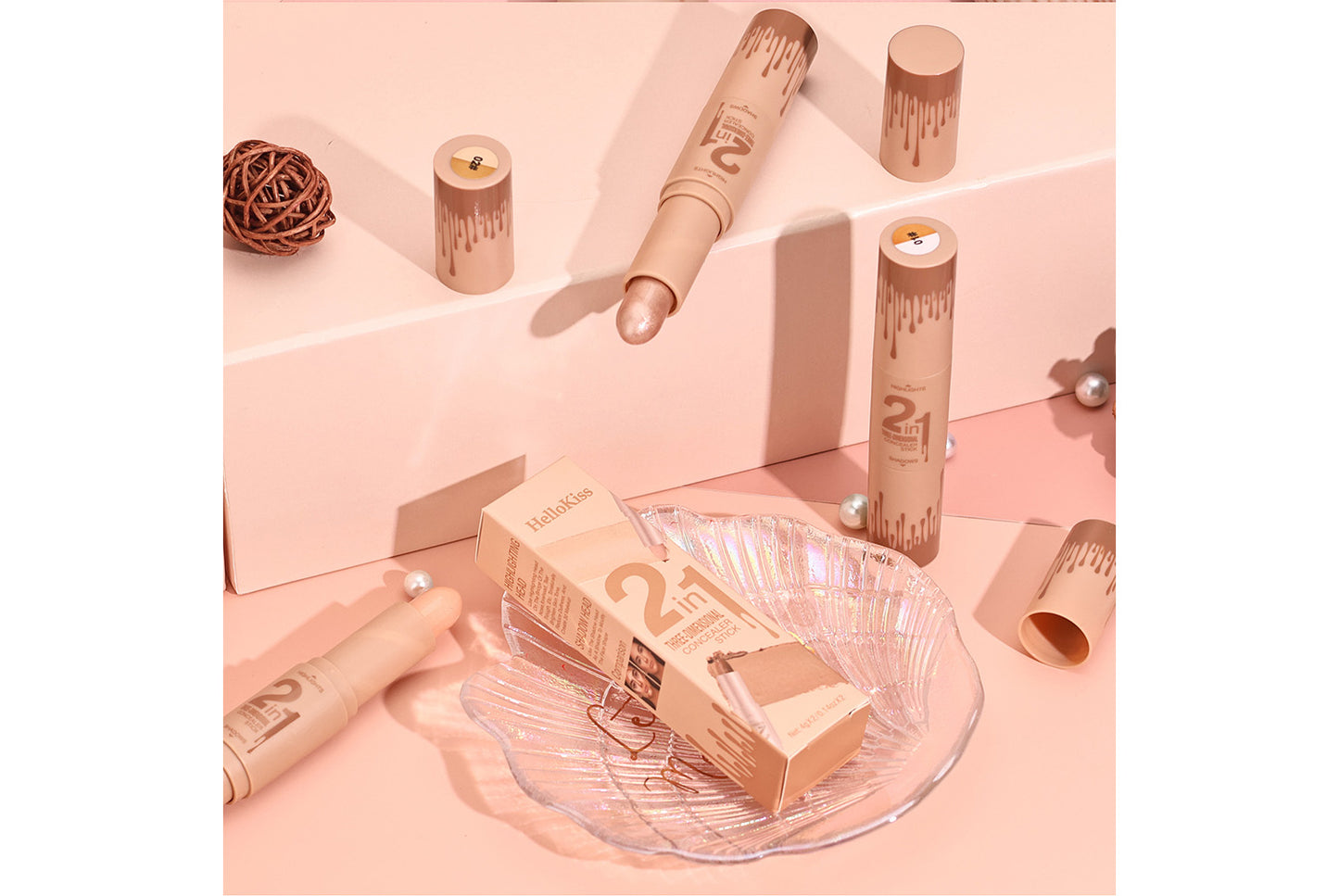 **Dual-Ended Contouring Stick (4-Color Set)**