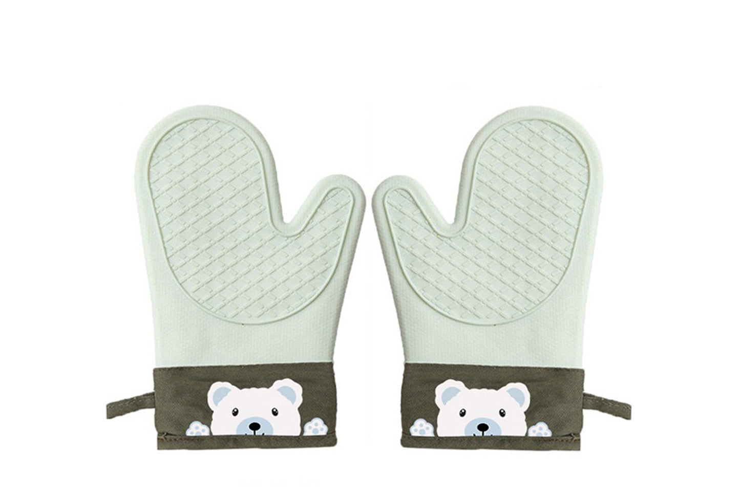 Thickened Silicone Heat-Resistant Gloves