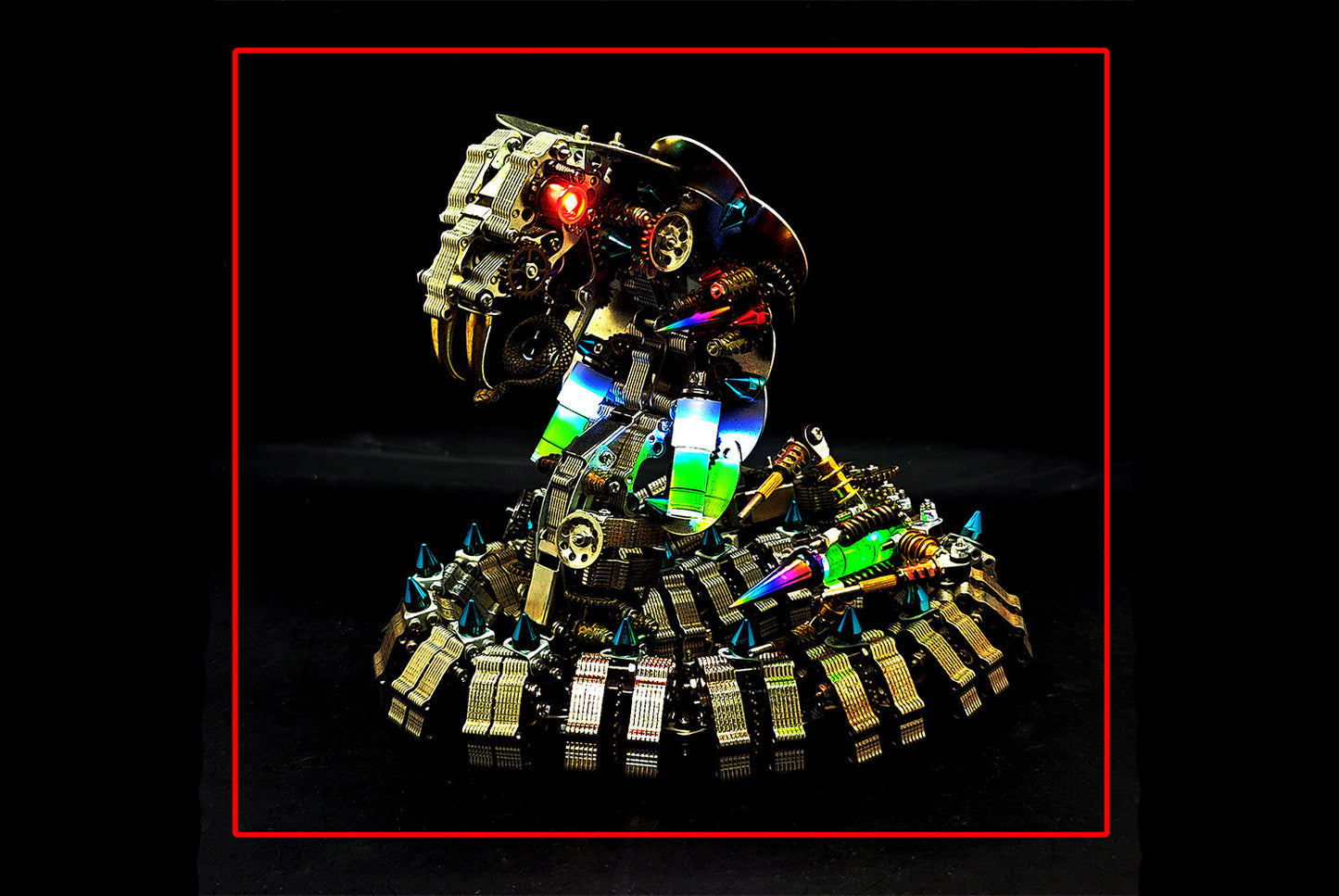 Cobra Rattler Metal Assembly Model