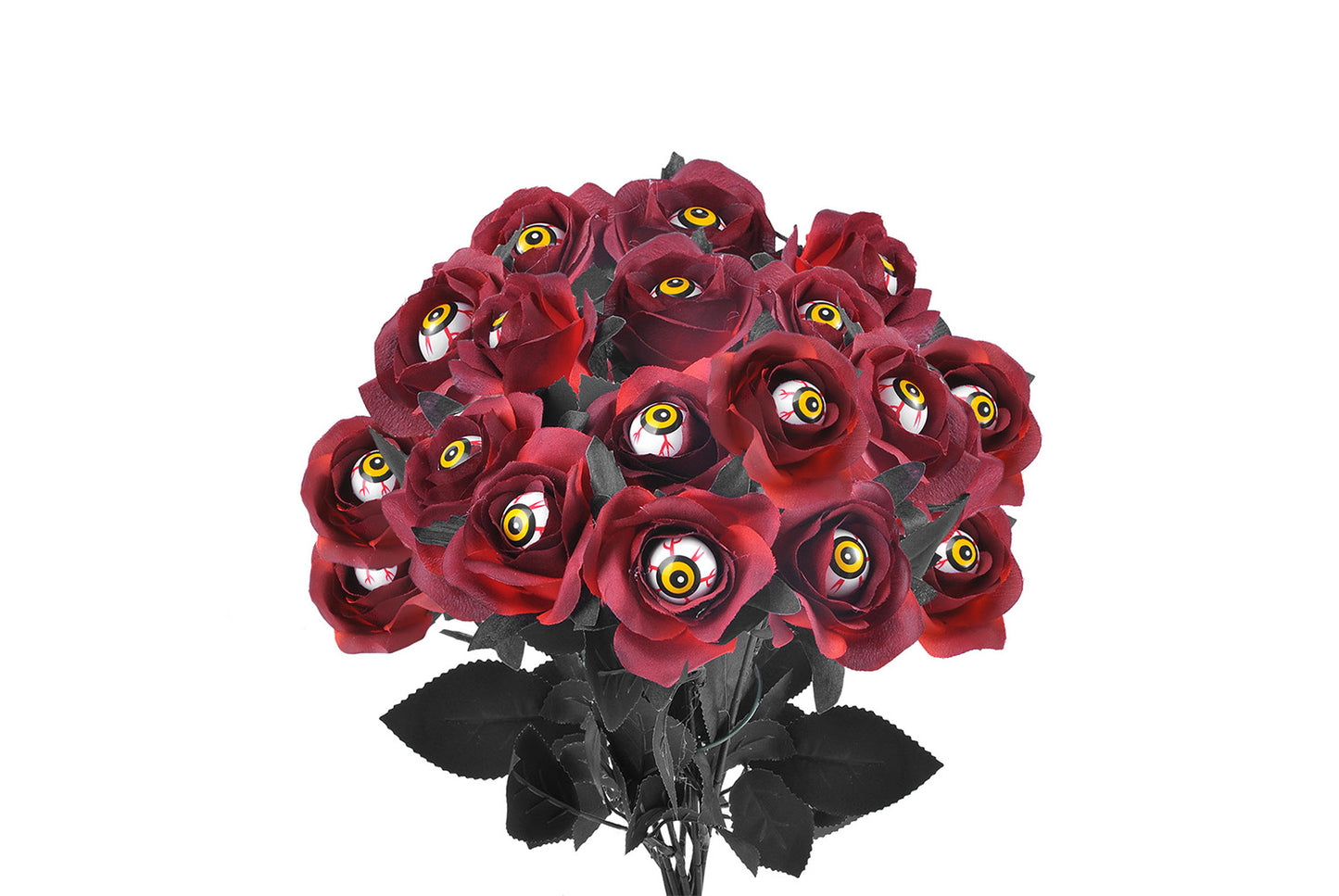 Halloween Scary Rose Decorations (10-Pack)