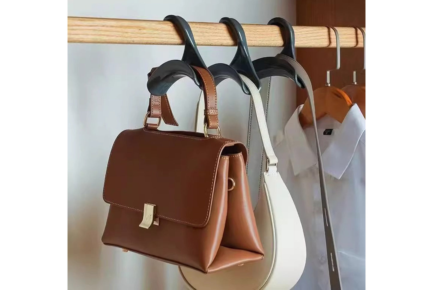 **Arch-Shaped Bag Hanger, Multifunctional Storage Rack (30pcs)**