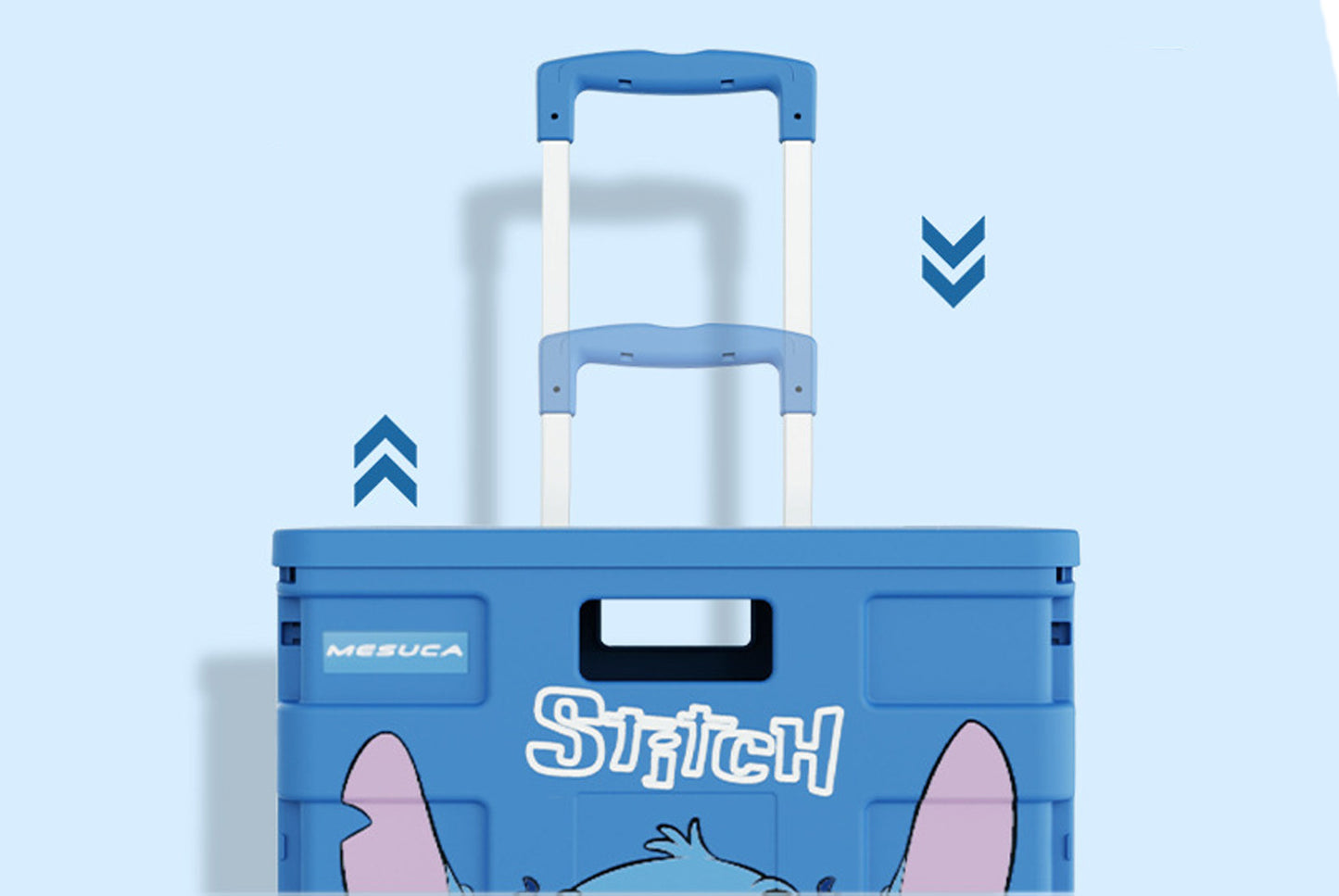 Stitch Folding Trolley Case 45L