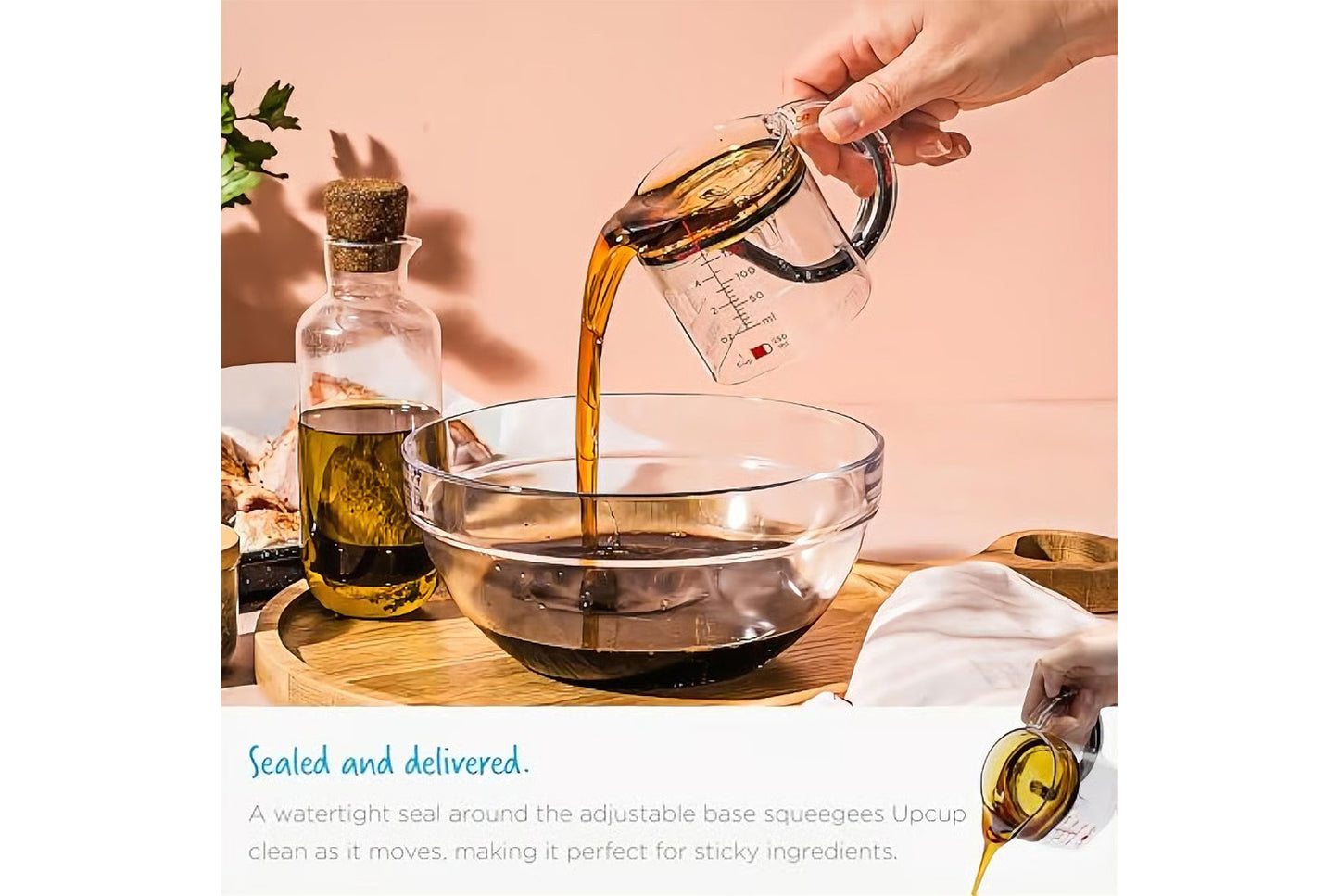 **Adjustable Measuring Cup | Multifunctional Kitchen Measuring Tool**