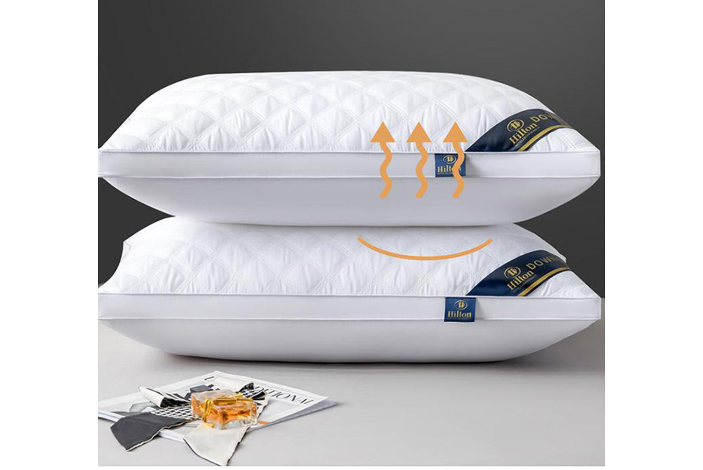 **Five-Star Hotel Pillow Core (48*74cm Feather and Down Filling)**