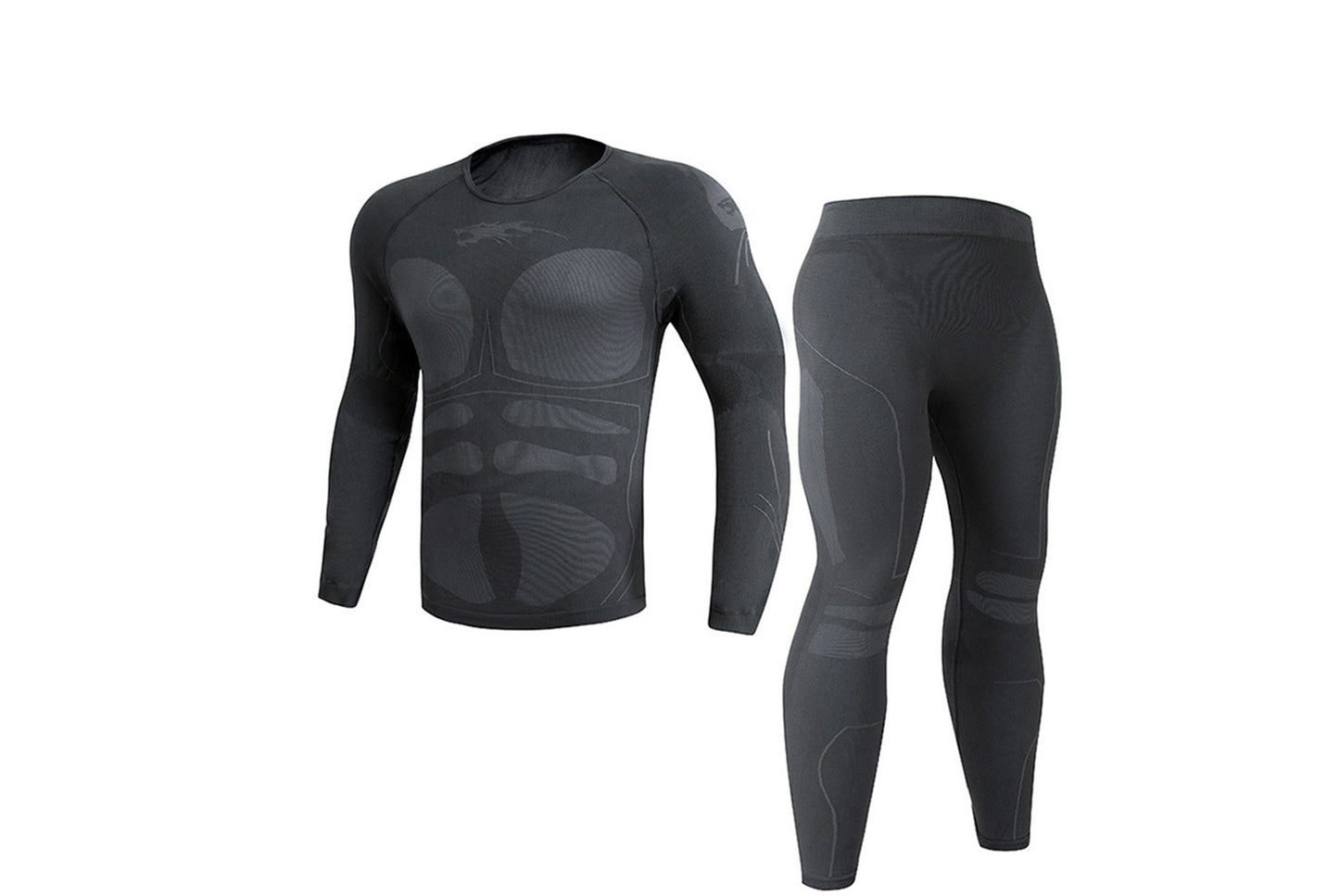 **Outdoor Sports High-Stretch Thermal Underwear Set**
